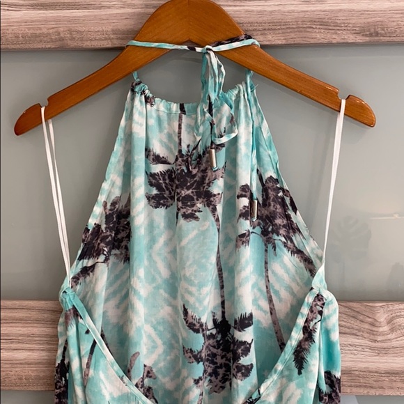 ❤Palm Tree Halter Dress - Picture 9 of 10